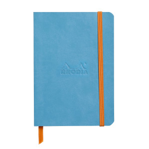 Rhodia Softcover Notebook - Medium - Turquoise - Dotted